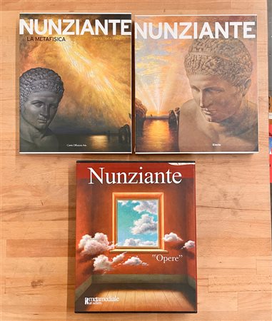 ANTONIO NUNZIANTE - Lotto unico di 3 cataloghi: