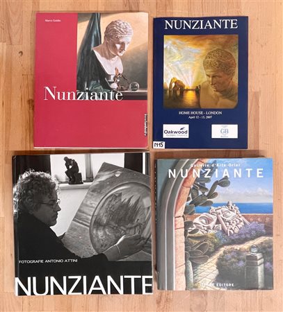 ANTONIO NUNZIANTE - Lotto unico di 4 cataloghi