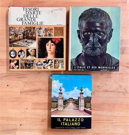 ARCHITETTURA E ARTI DECORATIVE - Lotto unico di 3 cataloghi