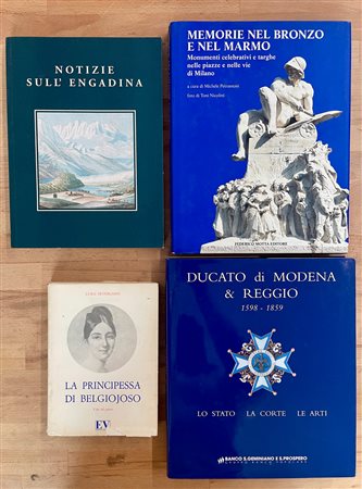 ARTE E STORIA ITALIANA - Lotto unico di 4 cataloghi