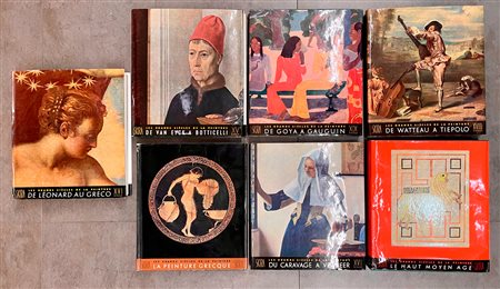 I GRANDI SECOLI DELLA PITTURA - Lotto unico di 7 cataloghi