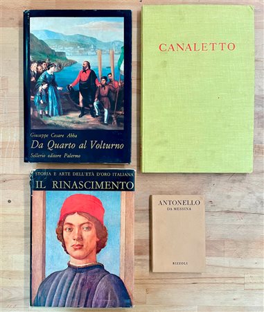 PROTAGONISTI DELLA STORIA DELL'ARTE - Lotto unico di 4 cataloghi