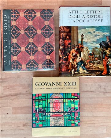 ARTE SACRA - Lotto unico di 3 cataloghi