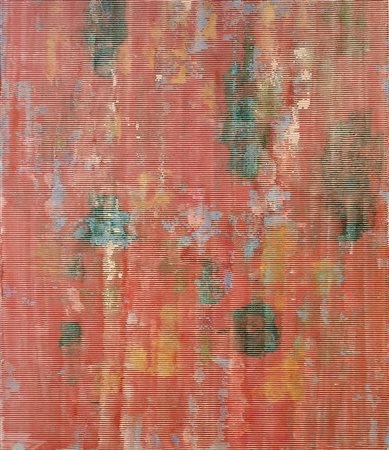 MASI PAOLO Firenze (Fi) 1933 Senza titolo 2015 Smalti su cartone ondulato in...