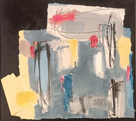 ESPOSITO ENZO Benevento (Bn) 1946 Senza titolo 2021 Mista su carta...