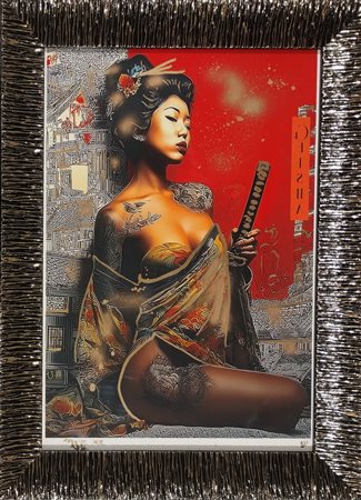 YOROKOBI GALLERIA Giappone (Giappone) 1980 Dangerous pin up 7 2025 Texture...