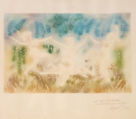 FIRMA INDECIFRATA N.D. ( -) 1900 Senza titolo Incisione acquatinta acquaforte...