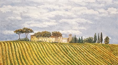 ANONIMO Anonimo (An) Paesaggio Acrilico su tela 54,00x87,00