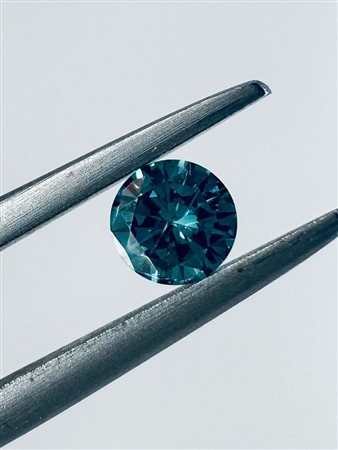 DIAMANTE 0,23 FANCY BLU INTENSO* - SI1 - AI30701-2
