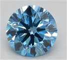 DIAMANTE LAB-GROWN 1,00 CT FANCY BLU VIVIDO VVS2