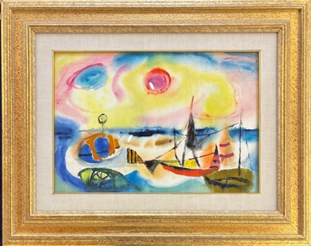 Enrico Paulucci Genova 1901 - 1999 Torino Barche