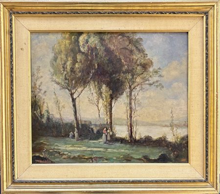 Telesforo Franchino Torino 1892 - 1964 Paesaggio