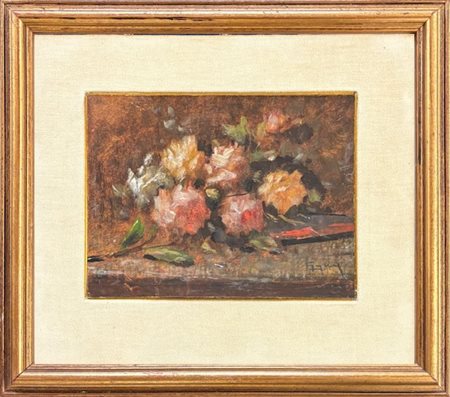 Lorenzo Gignous Modena 1862 - Porto Ceresio (VA) 1958 Fiori