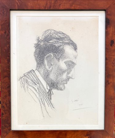 Savino Labo Milano 1899 - 1976 Autoritratto