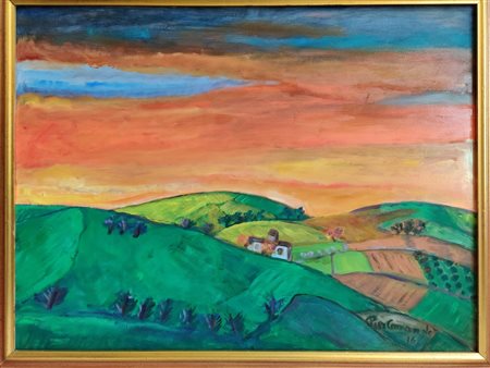 Piero Comandè, Paesaggio, 2016