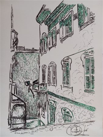 Dina Montesu, Scorcio di casa Cabiddu, Orune