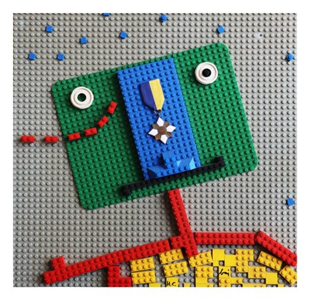 Enrico Baj, parte del libro d'artista La Cravate ne vaut pas une médaille