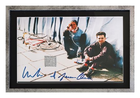 Christo e Jean Claude, Wrapped Reichstag foto con tessuto