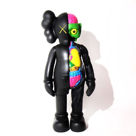 KAWS, Companion Flayed (black)