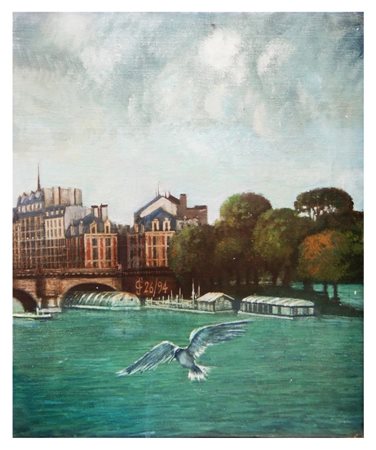 Sergio Ceccotti, Studio per una veduta parigina