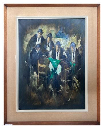 Cesarino Monti, Figure al tavolo da gioco