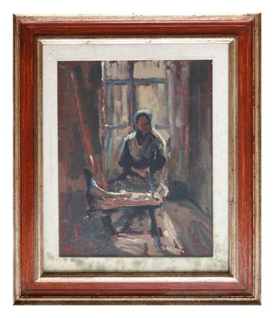 Giulio Mugnai, La filatrice