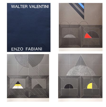 Walter Valentini, Cartella Urbino: nero, polvere, argento