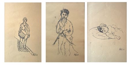 Corrado Cagli (AFTER), Lotto di 3 stampe