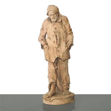 Giuseppe Vaccaro (1793 - 1866)  - Uomo con mani in tasca