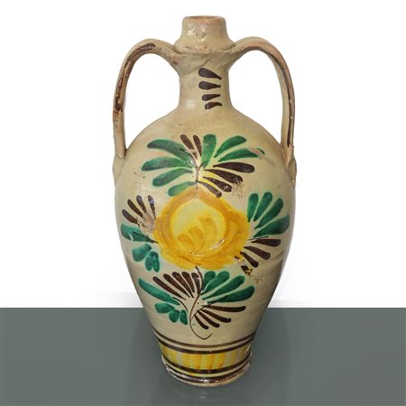 Quartara in maiolica di Caltagirone, 1905