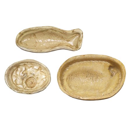 Gruppo di 3 formelle per la mostarda