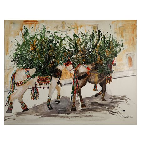 Antonio  Nicoletti (Catania 30/4/1953)  - Ritorno a casa, 2019