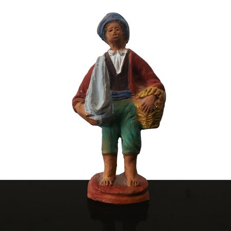 Enzo Forgia (Caltagirone)  - Fischietto raffigurante personaggio popolare