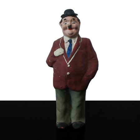 Fischietto a guisa di Oliver Hardy (Ollio)