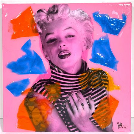 PELLINI ROLANDO, "Omaggio a M. Monroe"