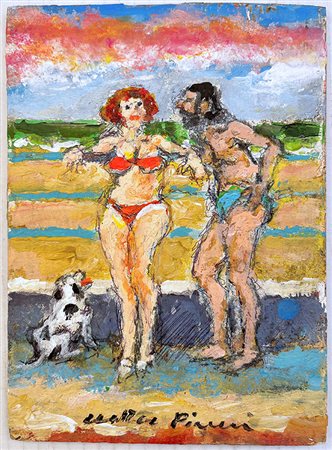 PIACESI WALTER,"Agosto sul lungomare", 2012