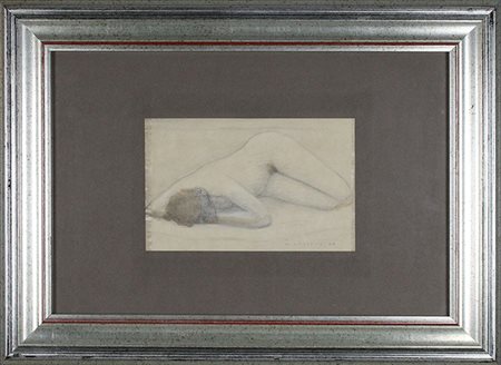 WALTER LAZZARO, "Donna e mare",1968