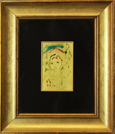 ERNESTO TRECCANI "FIGURA", ANNI 80