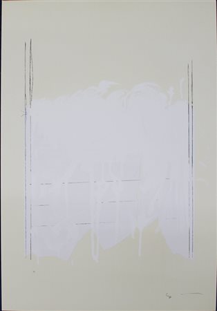 Mario Schifano, ""Monocromo bianco"