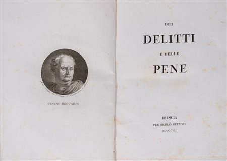 Cesare Beccaria - Dei delitti e delle pene, 1807 (…)