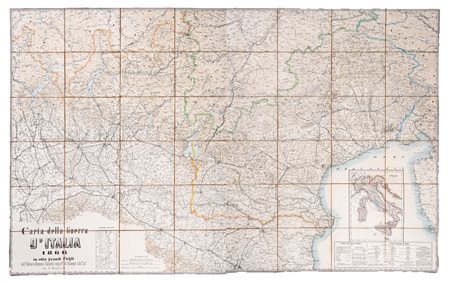 Carta della Guerra d'Italia, 1866 (…)