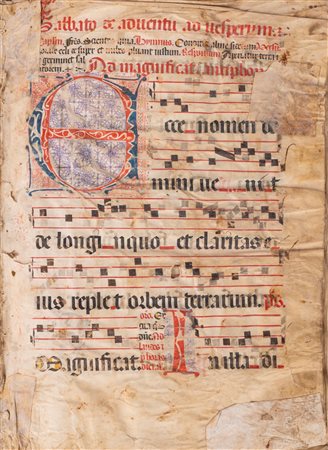 Antifonario con Canto Gregoriano, 1480 (…)