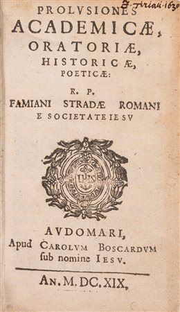 Pallavicino, Ferrante - Prolusione Academicae, 1619 (…)