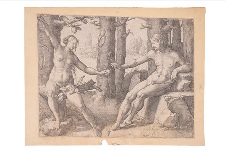 Lucas van Leyden - Adamo e Eva, 1529 (…)