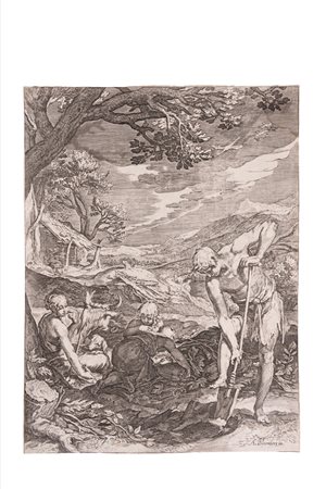 Abraham Bloemaert - Il lavoro di Adamo ed Eva, 1600 (…)