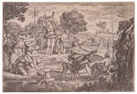 Domenichino - La caccia di Diana, 1600 (…)
