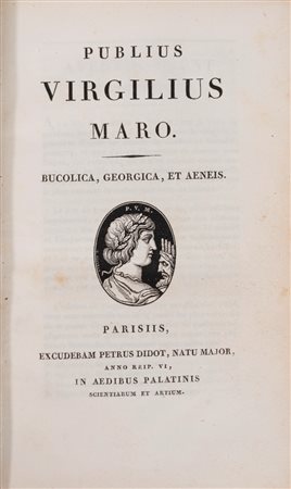 Publio Virgilio Marone - Bucolica, Georgica, et Aeneis, 1798 (…)