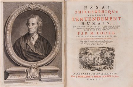 John Locke - Essai philosophique concernant l'entendement humain, 1755 (…)