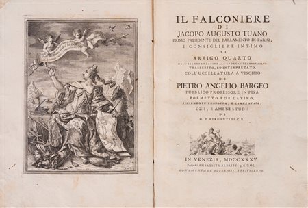 Jacques Auguste de Thou - Il Falconiere, 1735 (…)