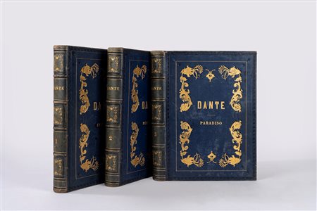 Dante Alighieri - La Divina Commedia. Con ragionamenti e note di Niccolo Tommaseo, 1865 (…)